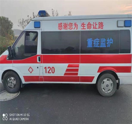 祁县救护车出租服务案例3